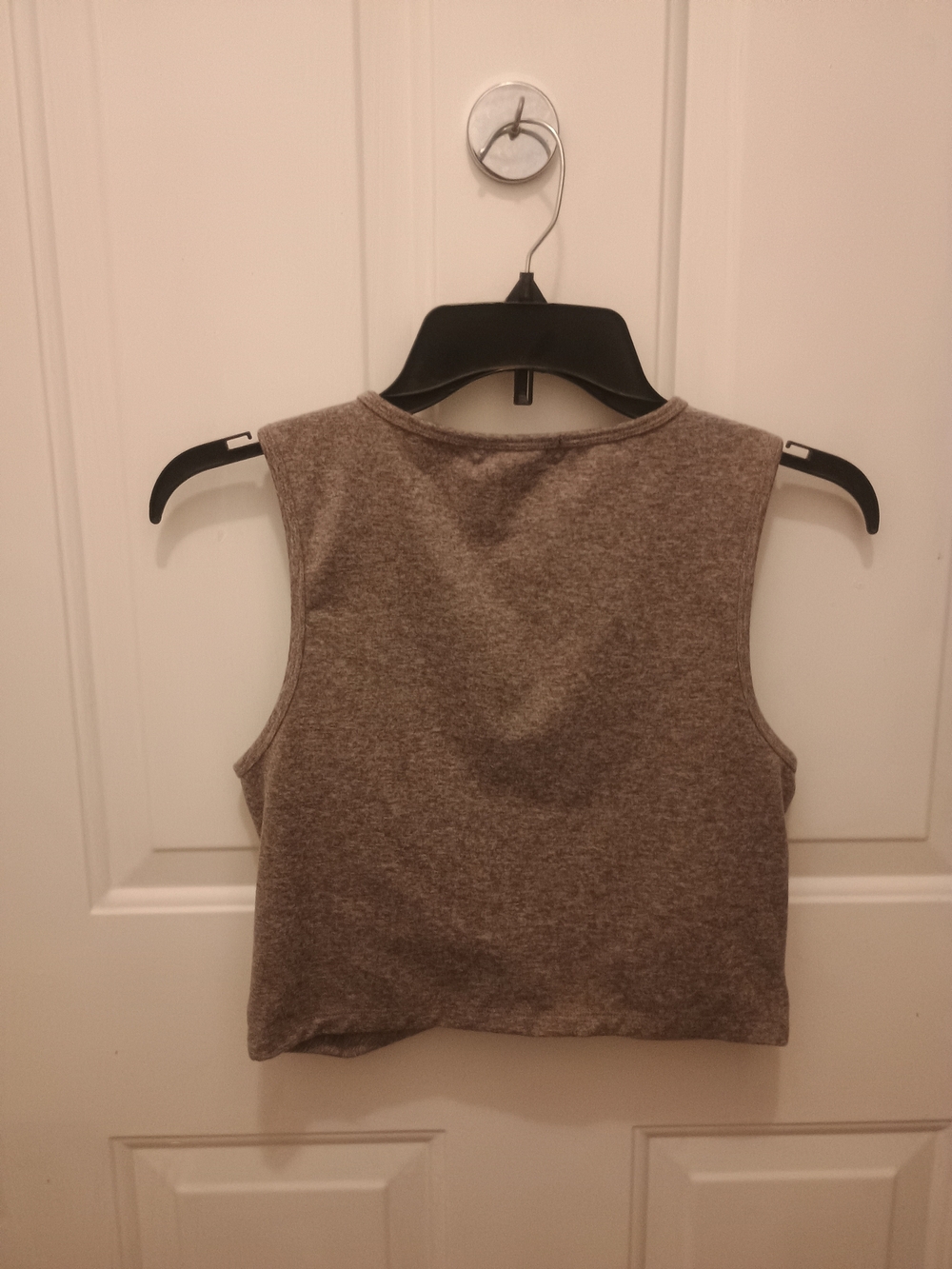 Zobha Workout Tank Top Sleeveless Minimalist Chic Hippie Gray Women medium - Picture 3 of 9
